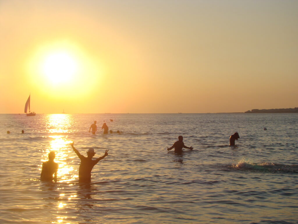 Tramonto Baia verde Gallipoli